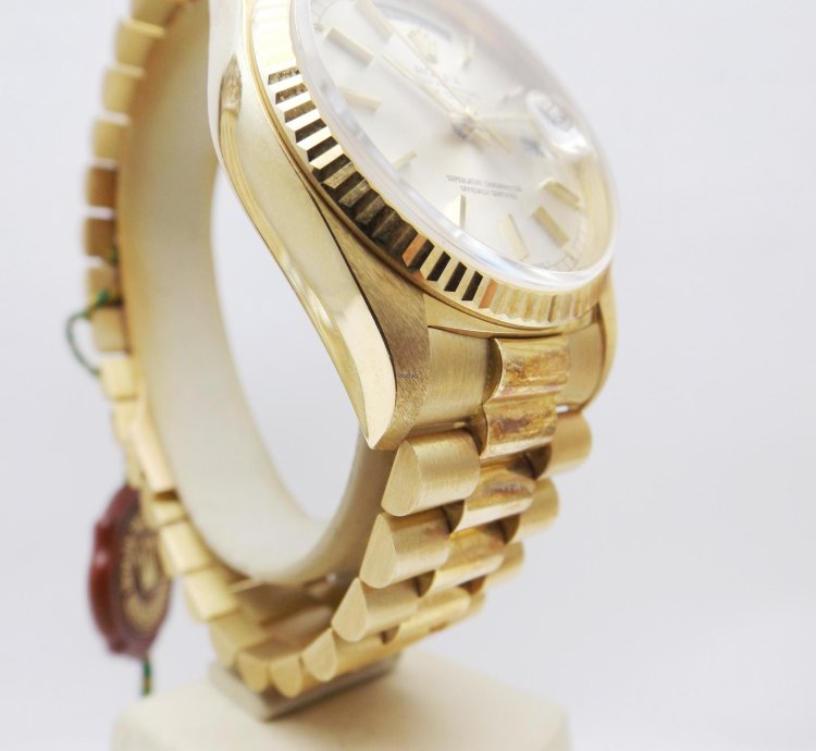Rolex Day-date 36 Ref 18038 Nos New Old Stock Full Set 1986 Unique