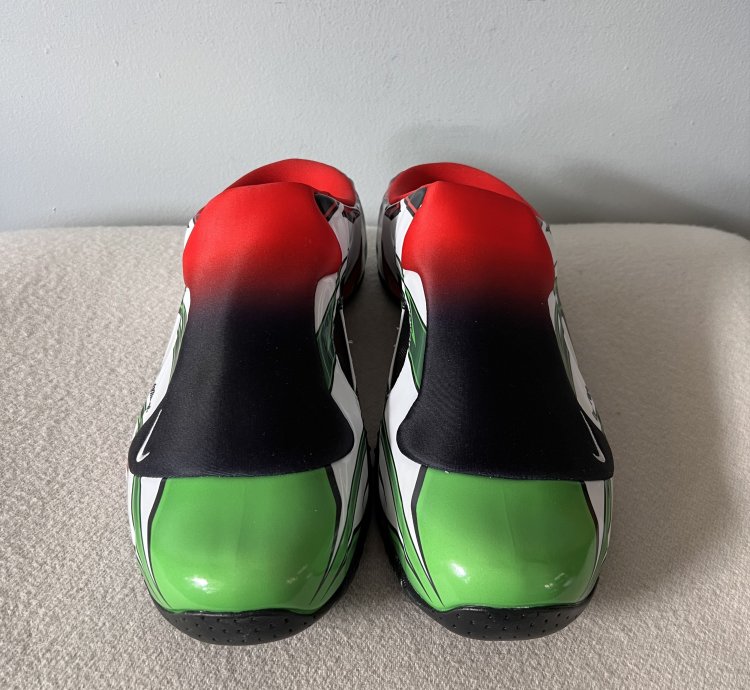 Supreme Nike Clogposite In White Green
