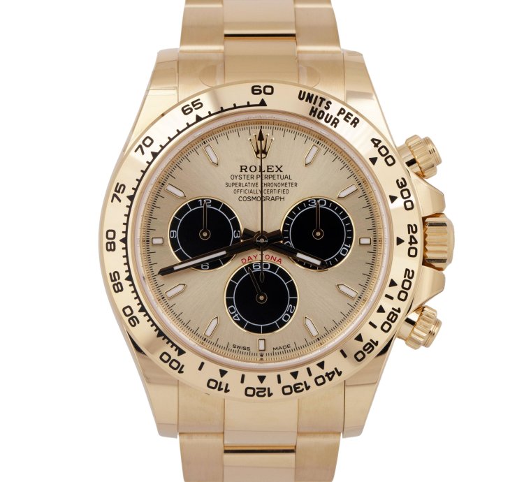 Rolex Daytona 2023 New Papers Rolex Daytona 40mm Champagne 18k Gold Yml Watch 126508 Box