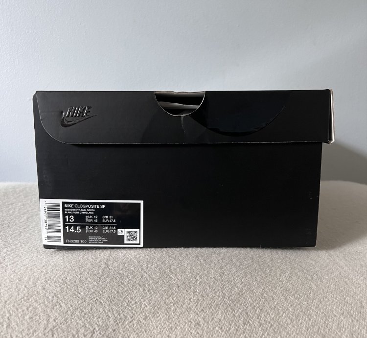 Supreme Nike Clogposite In White Green