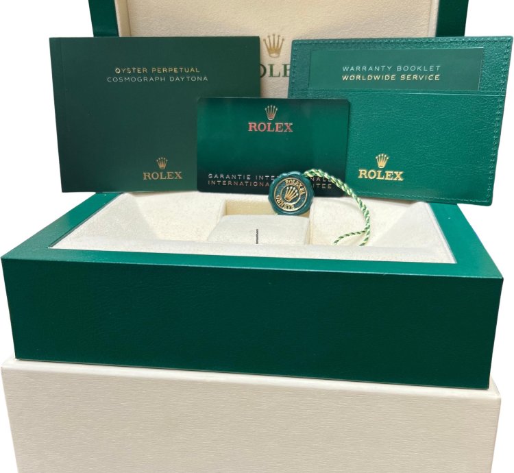 Rolex Daytona 2023 New Papers Rolex Daytona 40mm Champagne 18k Gold Yml Watch 126508 Box