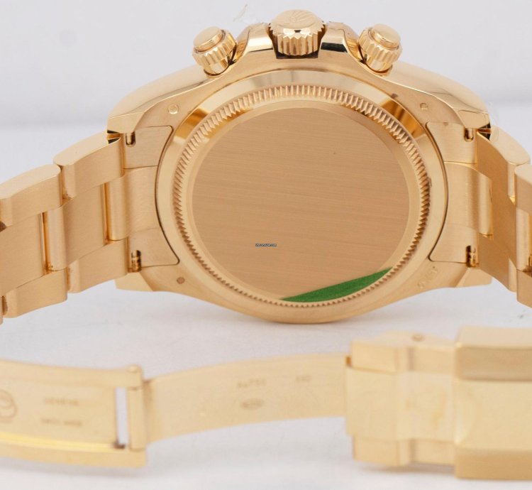 Rolex Daytona 2023 New Papers Rolex Daytona 40mm Champagne 18k Gold Yml Watch 126508 Box