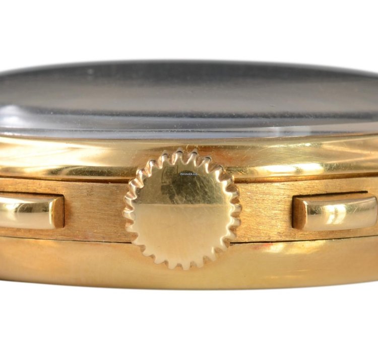 Patek Philippe Chronograph 130 Indelible Silver Dial Yellow Gold 18kt 1946