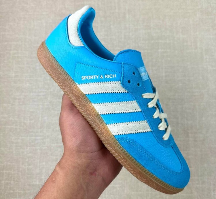 Adidas Samba Sporty Rich Light Blue