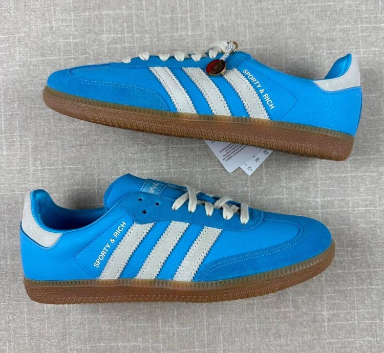 Adidas Samba Sporty Rich Light Blue