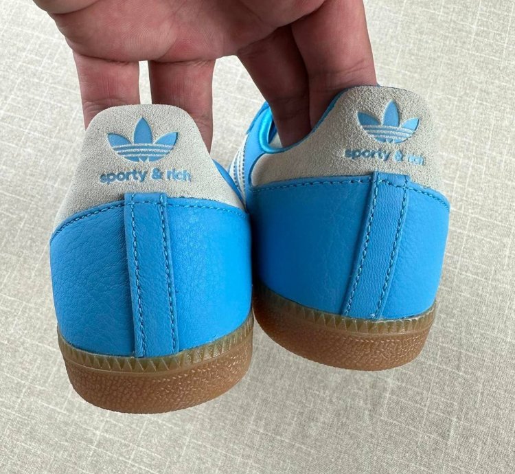 Adidas Samba Sporty Rich Light Blue