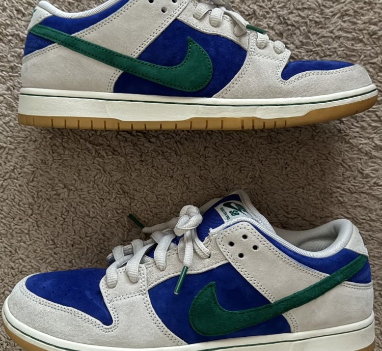 Nike Sb Hyper Royal Malachite Dunk Low