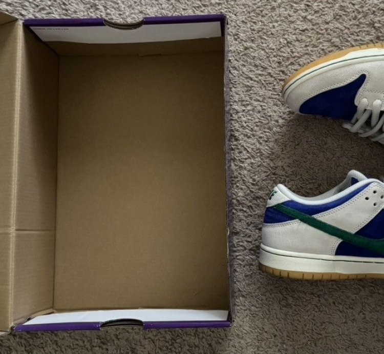 Nike Sb Hyper Royal Malachite Dunk Low