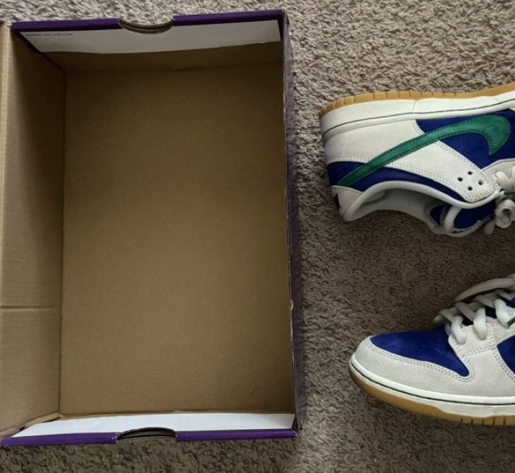 Nike Sb Hyper Royal Malachite Dunk Low