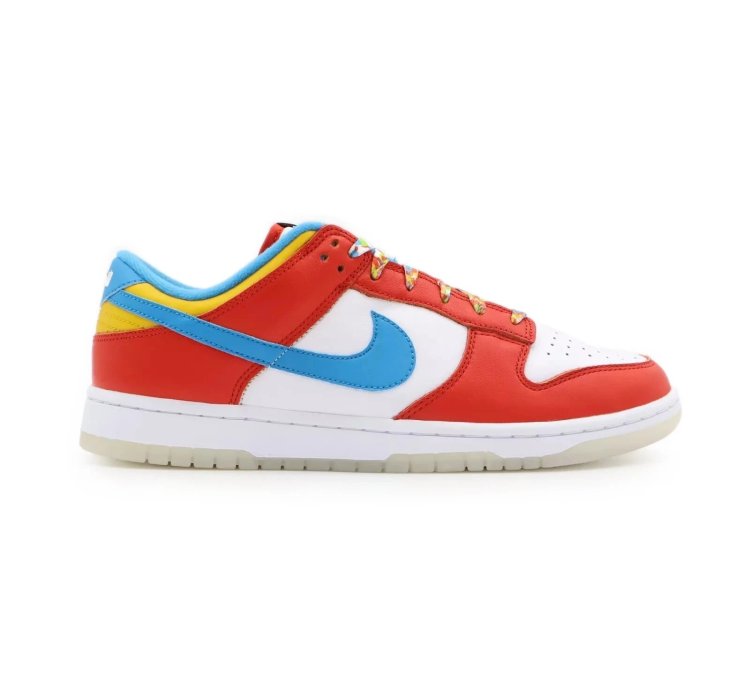 Dh8009-600 Nike Dunk Low Lebron James Fruity Pebbles Habanero Red