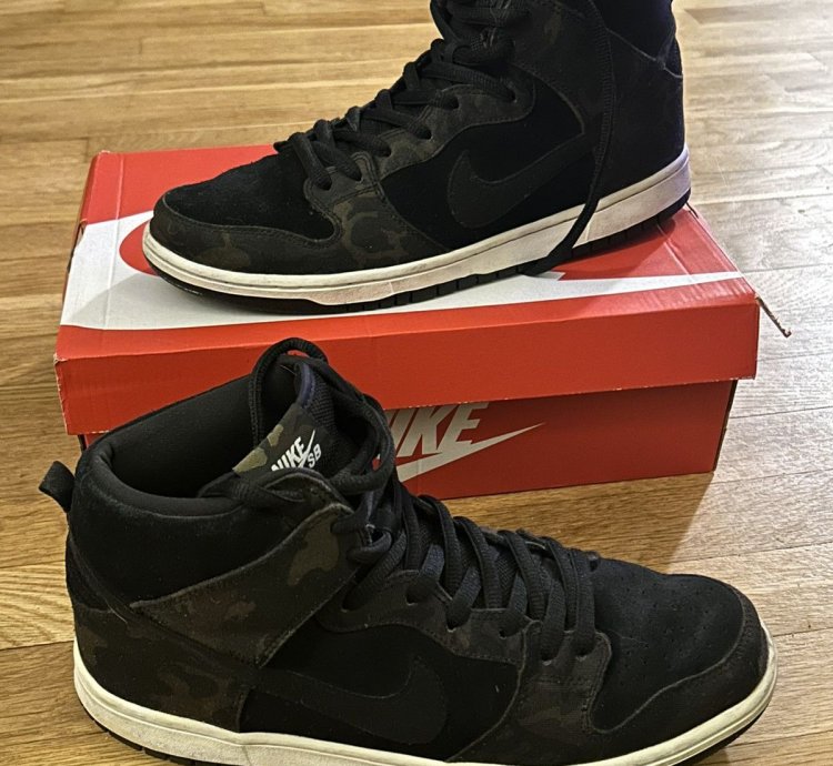 Nike Sb Iguana Camo Size 13