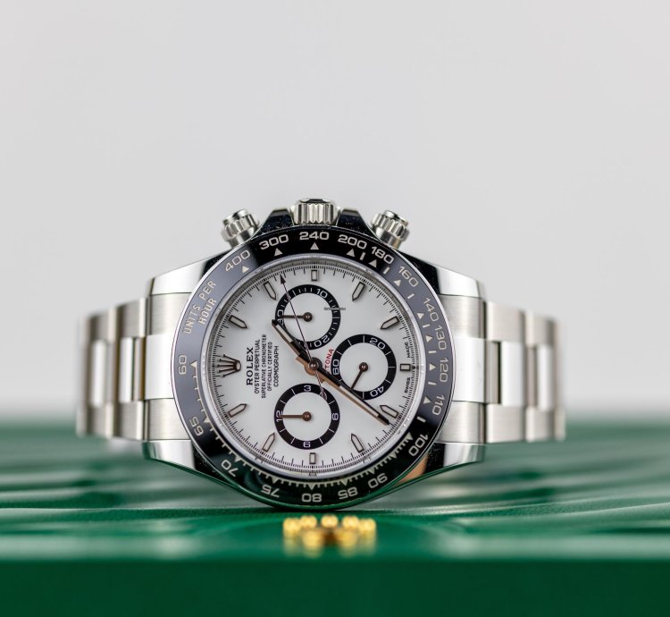 Rolex Daytona 2023 New Reference Daytona Stainless Steel Panda 126500ln