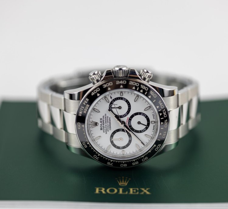 Rolex Daytona 2023 New Reference Daytona Stainless Steel Panda 126500ln