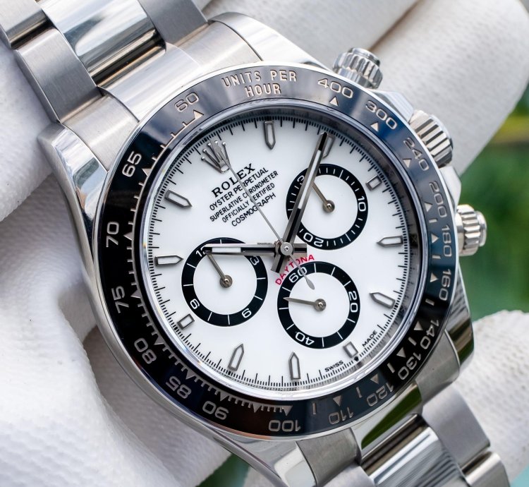 Rolex Daytona 2023 Rolex Daytona 126500ln White Dial 40mm