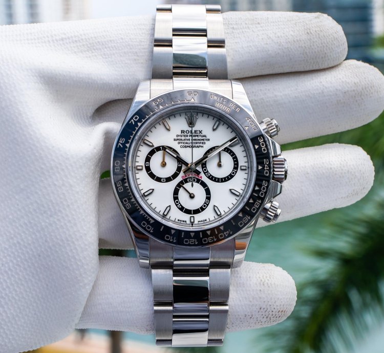 Rolex Daytona 2023 Rolex Daytona 126500ln White Dial 40mm
