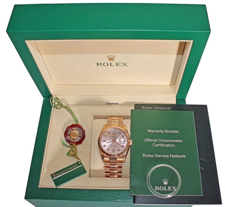 Rolex Day-date 36 Rose Gold New Old Stock