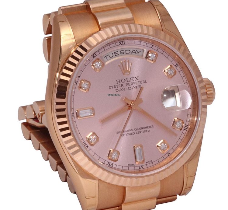 Rolex Day-date 36 Rose Gold New Old Stock