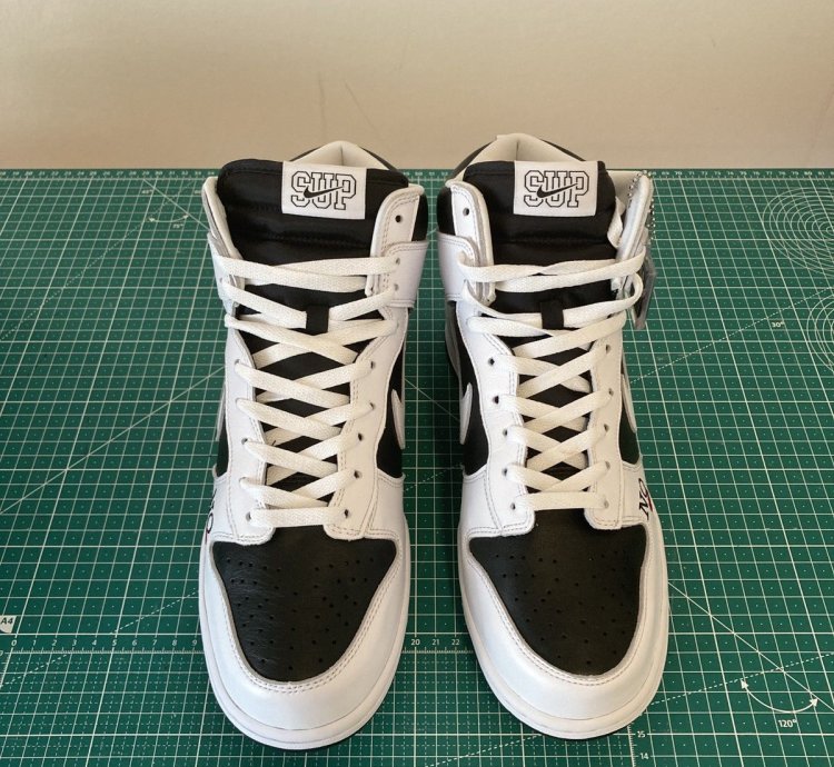 Supreme Nike Dunk High By Any Means New White Us 10 5