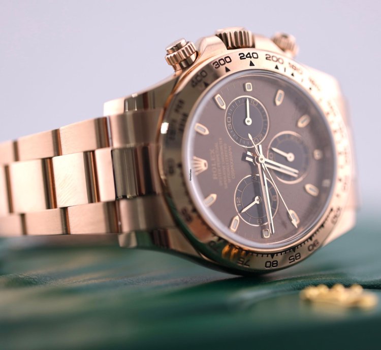 Rolex Daytona 2023 Rolex Daytona Rose Gold Chocolate Dial 116505