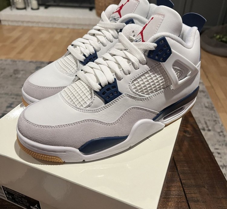 Nike Sb Jordan 4 Navy