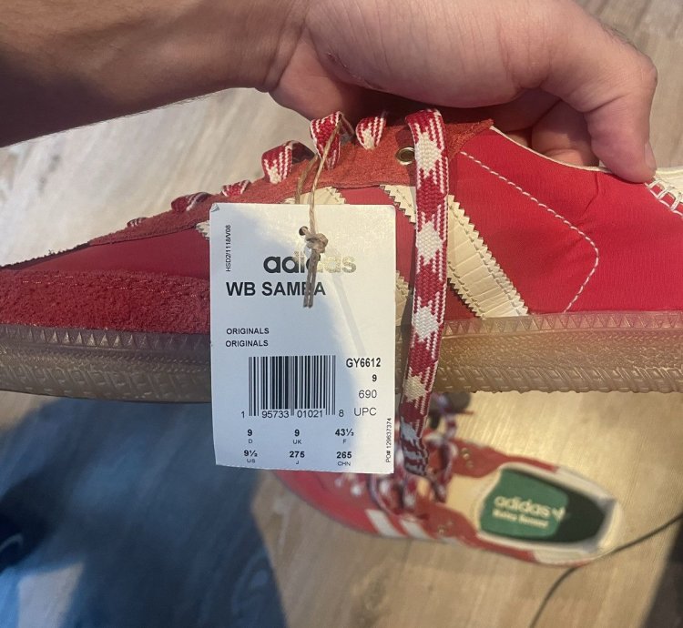 Adidas Samba Wales Bonner Red