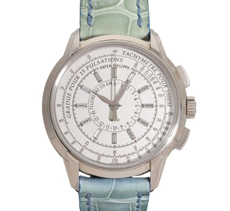 Patek Philippe Chronograph 4675g-001 Automatic White Gold Good
