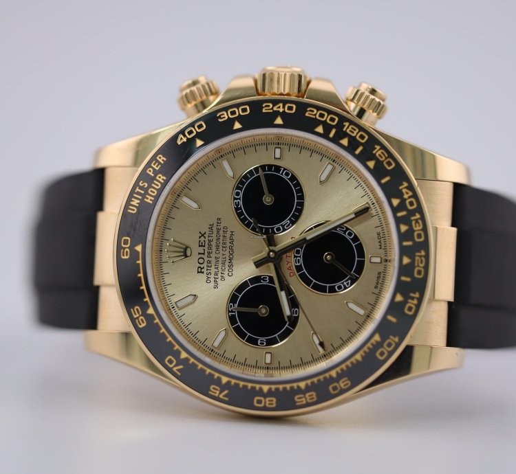 Rolex Daytona 2023 Rolex Daytona Yellow Gold Pikachu 126518ln