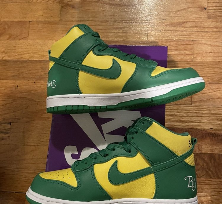 Supreme Nike Dunk Sb High By Any Means Brazil