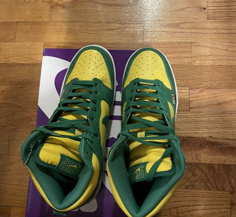 Supreme Nike Dunk Sb High By Any Means Brazil