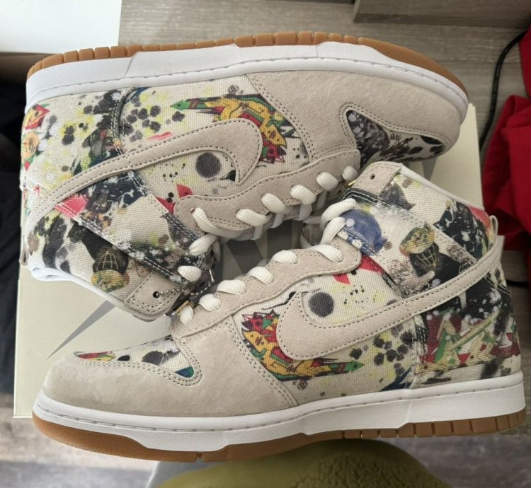 Supreme Nike Rammellzee Dunk High Size 10 5