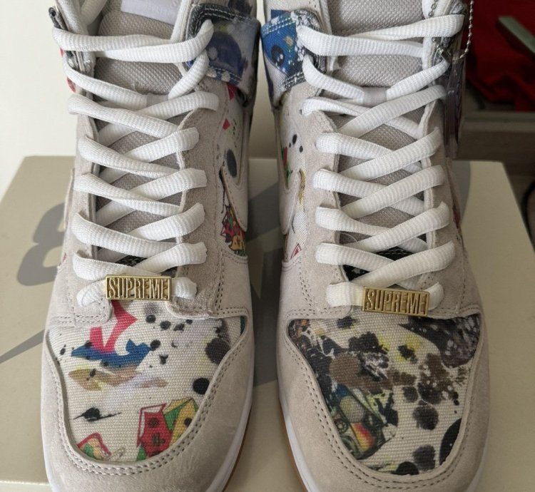 Supreme Nike Rammellzee Dunk High Size 10 5