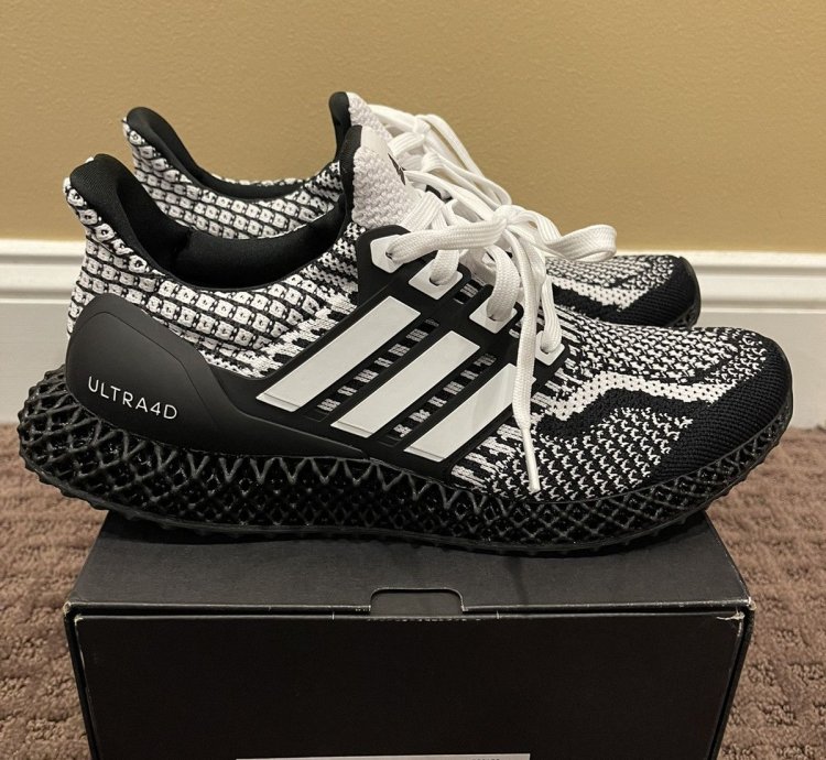 Adidas Ultra 4d Core Black Cloud White