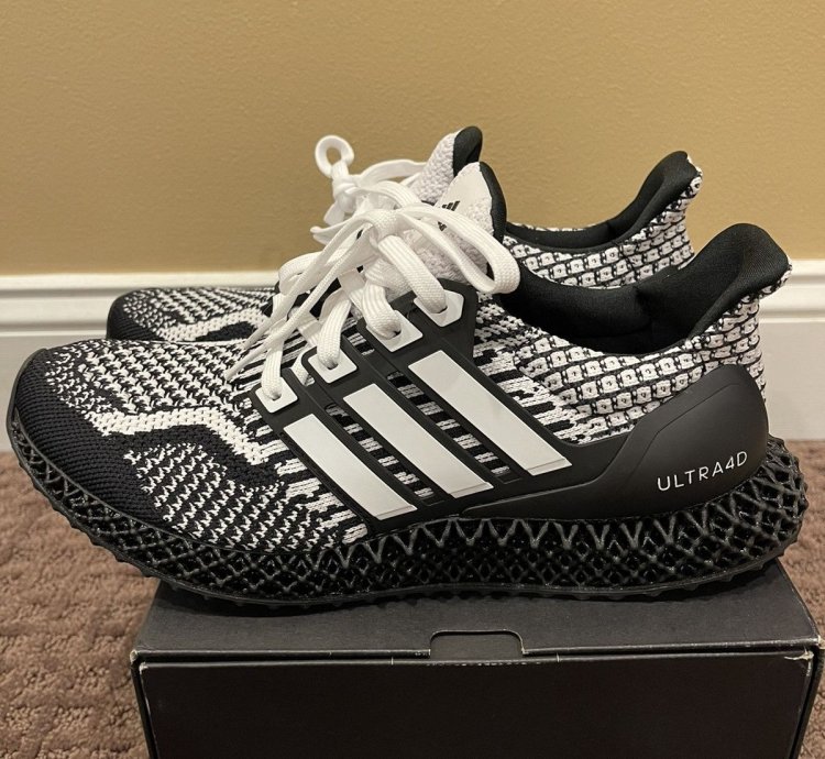 Adidas Ultra 4d Core Black Cloud White
