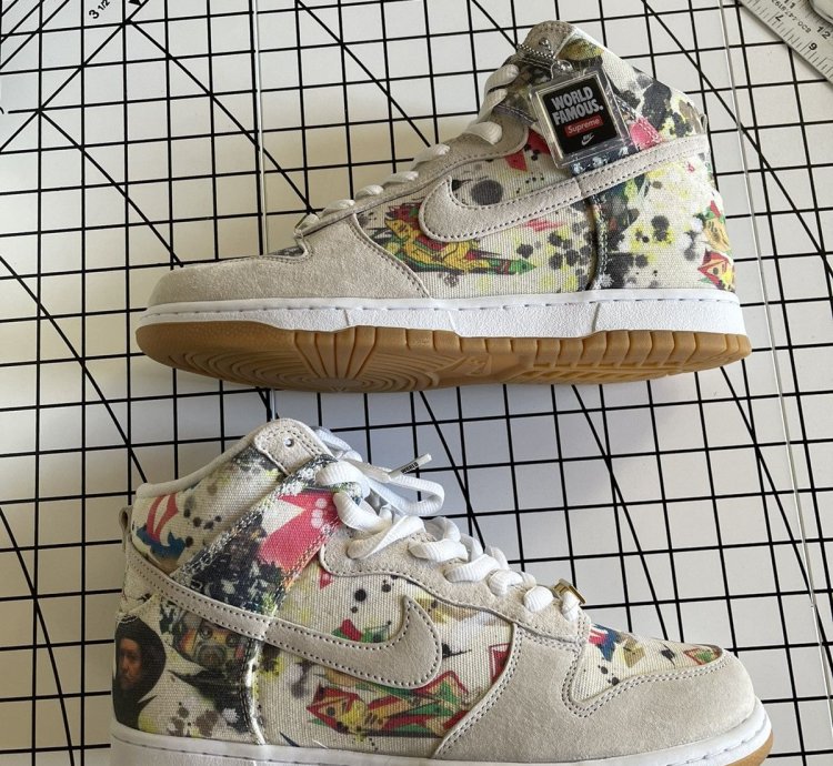 Supreme Nike Rammellzee Dunk High Size 9 5