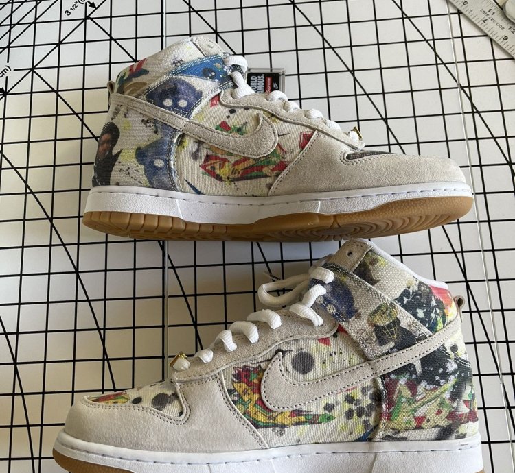 Supreme Nike Rammellzee Dunk High Size 9 5