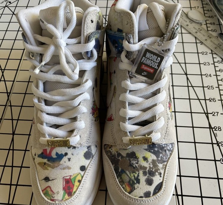 Supreme Nike Rammellzee Dunk High Size 9 5