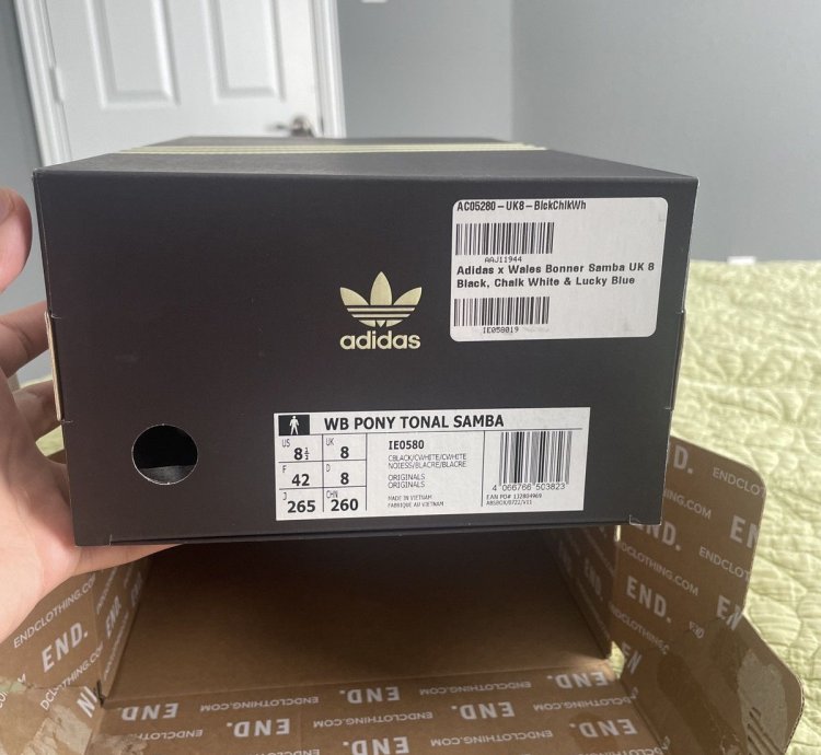 Adidas Wales Bonner Black Pony Samba