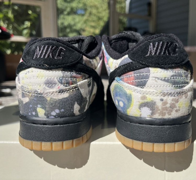 Supreme Nike Rammellzee Dunk Low Size 7