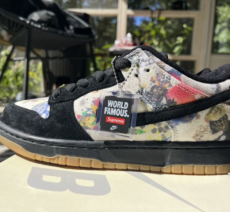 Supreme Nike Rammellzee Dunk Low Size 7