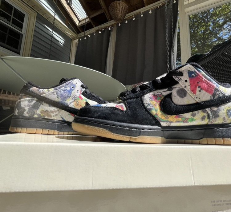 Supreme Nike Rammellzee Dunk Low Size 7