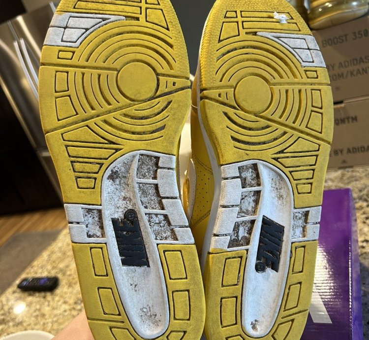 Nike Sb Supreme Air Force 2 Yellow