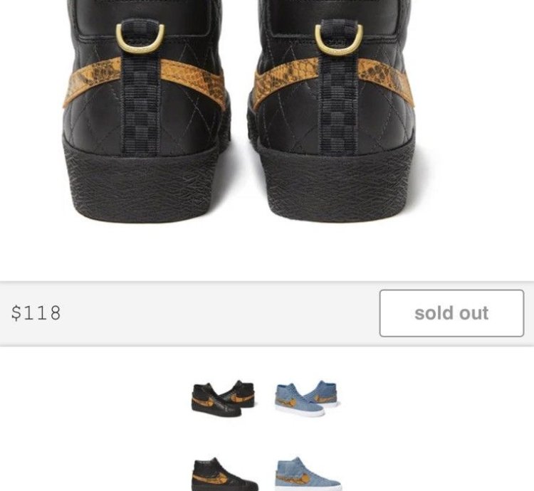 Supreme Nike Sb Blazer Mid