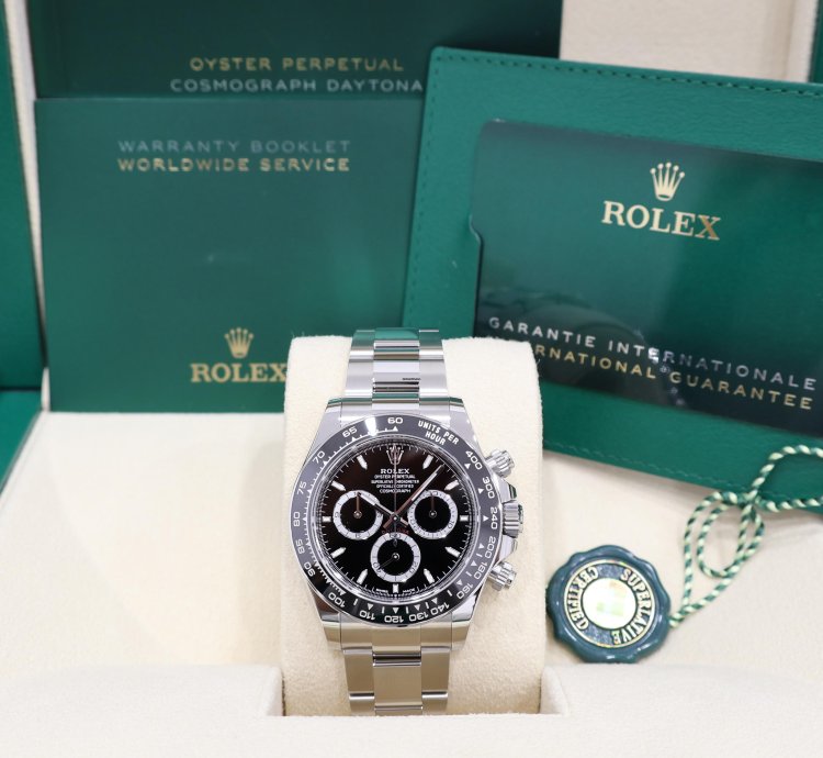 Rolex Daytona 2024 Daytona 126500ln Unworn Black Oyster