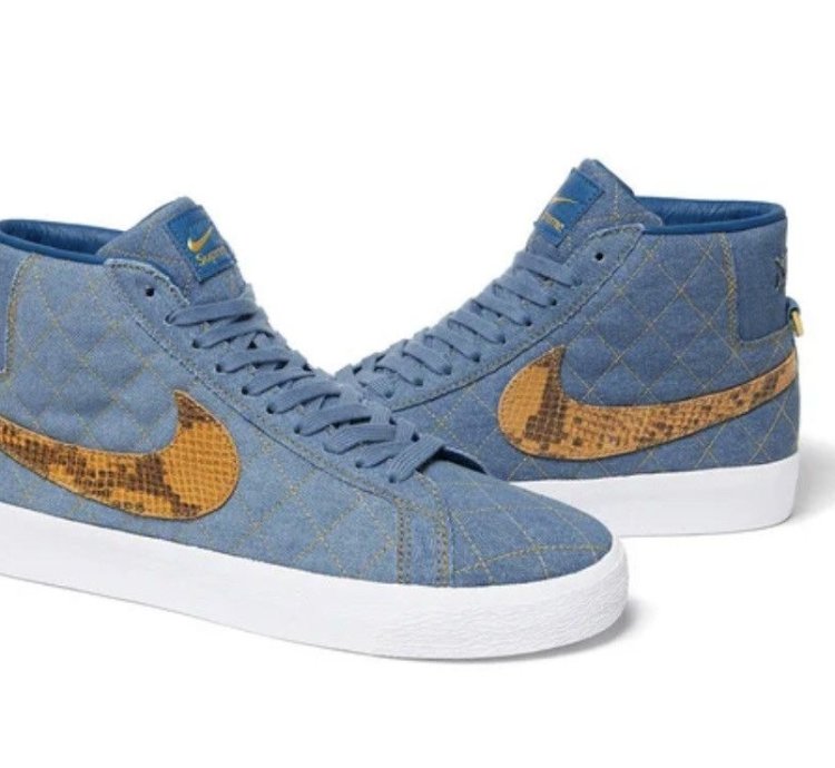 Supreme Nike Sb Blazer Mid Denim 6 5