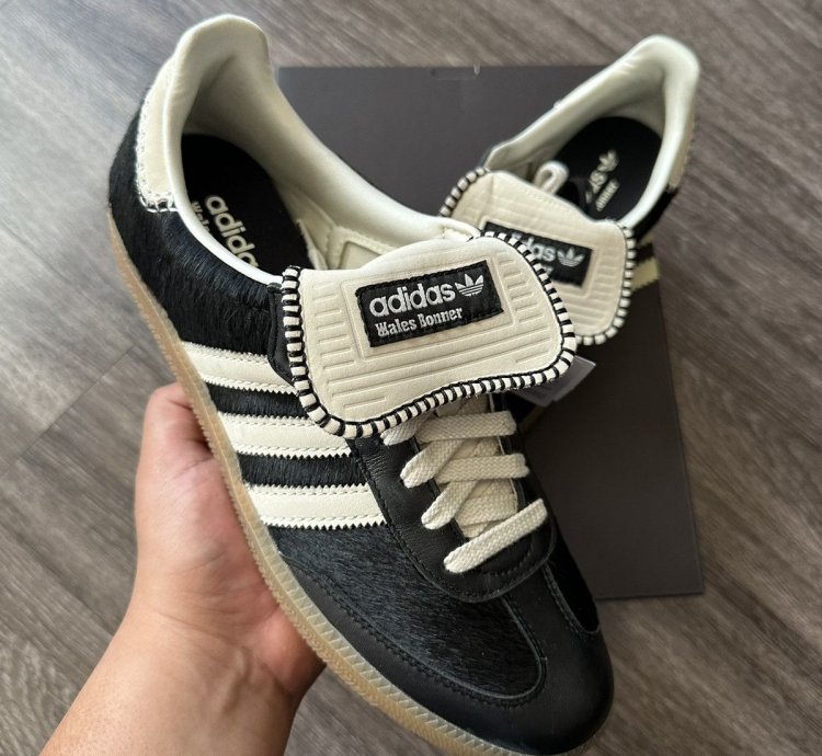 Adidas Wales Bonner Pony Leo Samba Black Pony Hair
