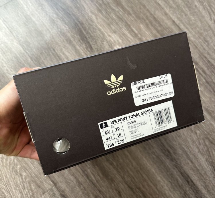 Adidas Wales Bonner Pony Leo Samba Black Pony Hair