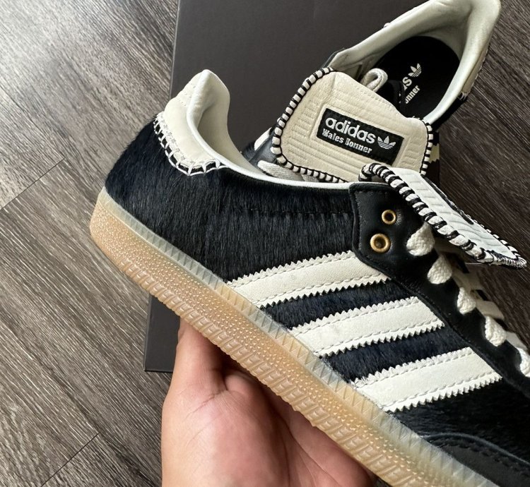 Adidas Wales Bonner Pony Leo Samba Black Pony Hair