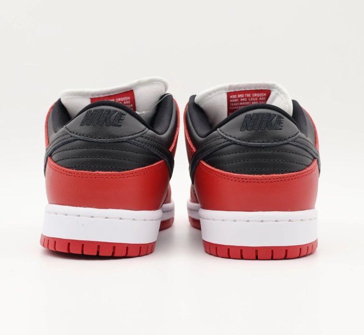 Bq6817-600 Nike Sb Dunk Low Pro J-pack Chicago Varsity Red And White