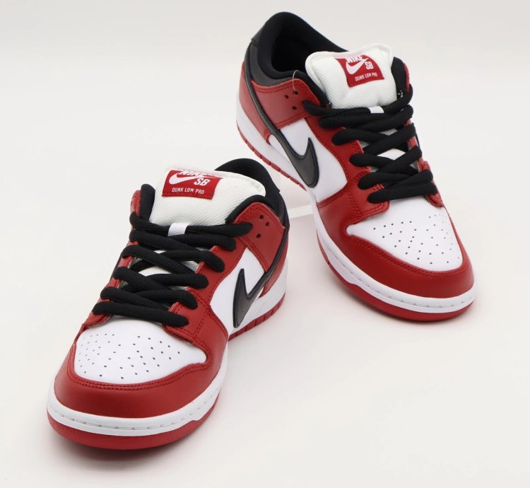 Bq6817-600 Nike Sb Dunk Low Pro J-pack Chicago Varsity Red And White