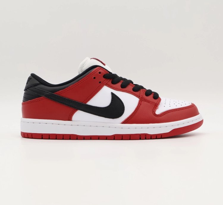 Bq6817-600 Nike Sb Dunk Low Pro J-pack Chicago Varsity Red And White